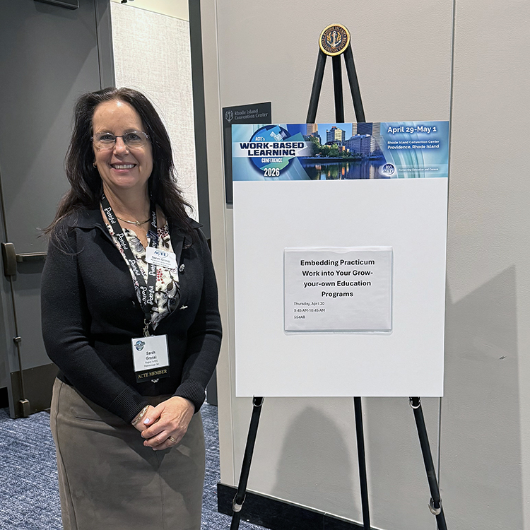 Grossi Presents At CTE Conference